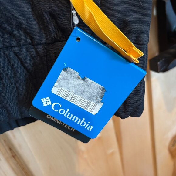 NWT Columbia Bugaboo Omni-Tech Shell Jacket Black XS Shell Only - Picture 5 of 12